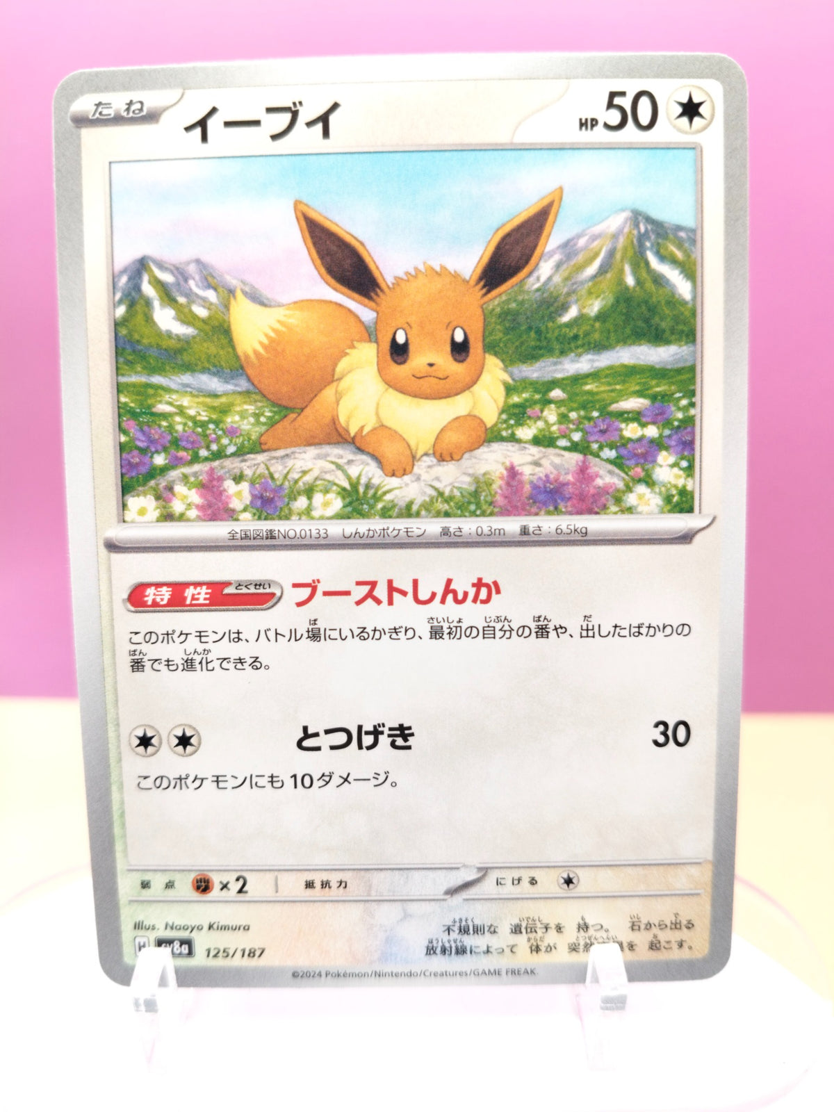 Eevee 125/187 - Terastal Fest ex