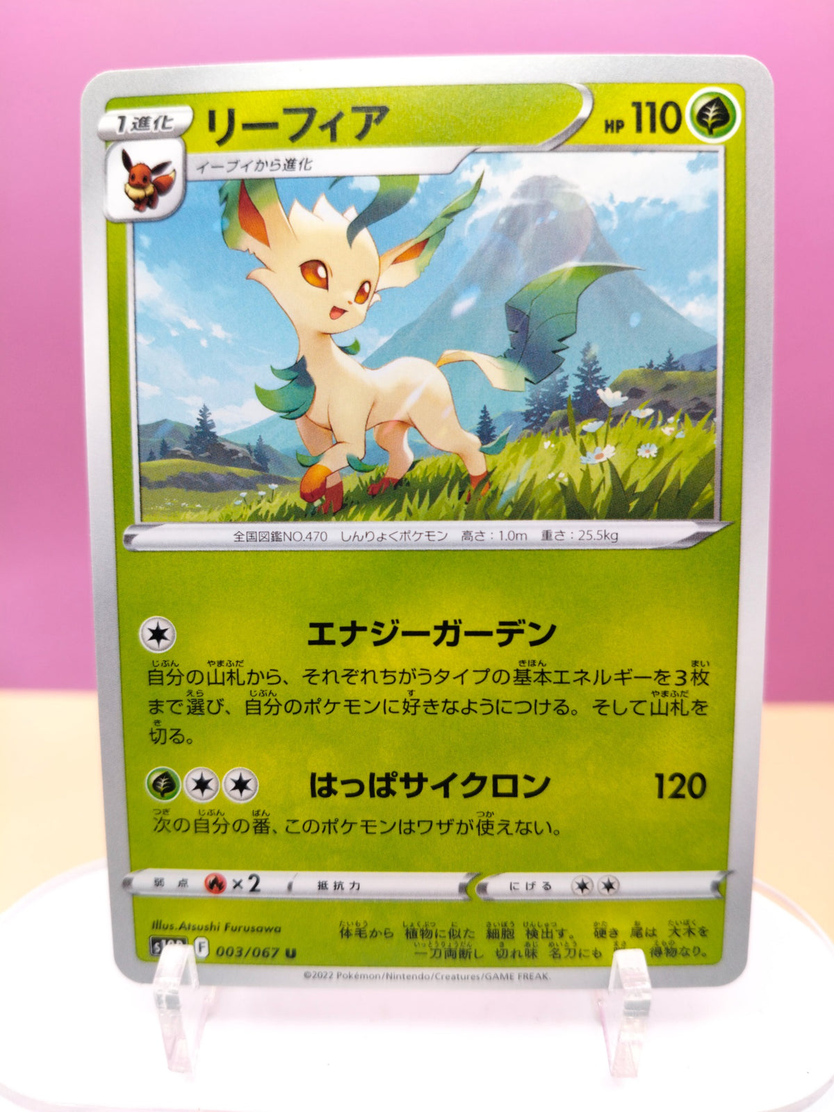 Leafeon 003/067 - Time Gazer
