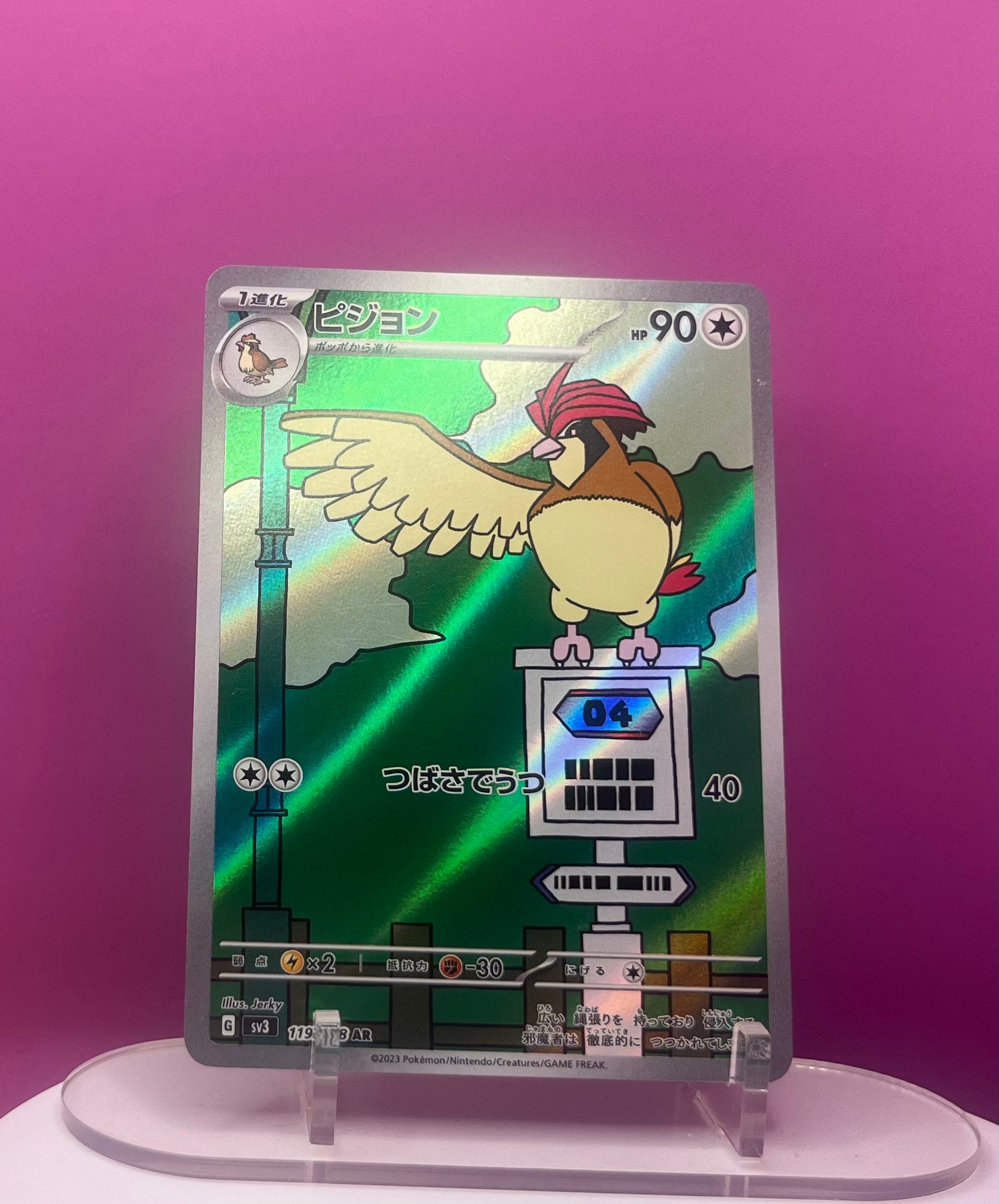 Pidgeotto - Ruler of the Black Flame