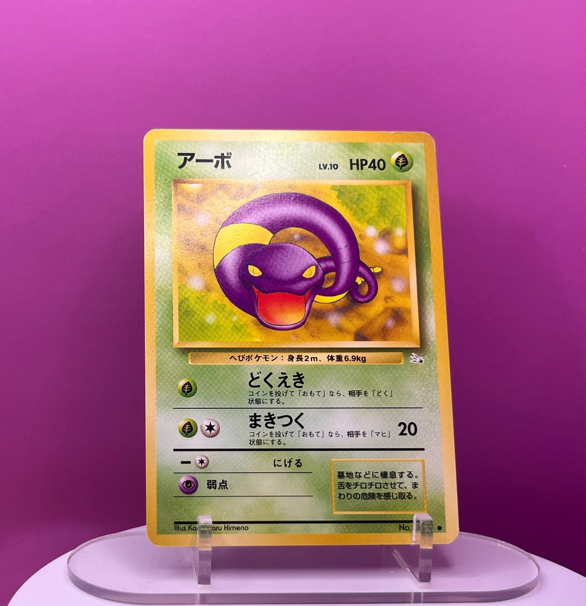 Ekans - Mystery Of The Fossils